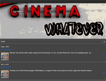 Tablet Screenshot of cinemawhatever.com